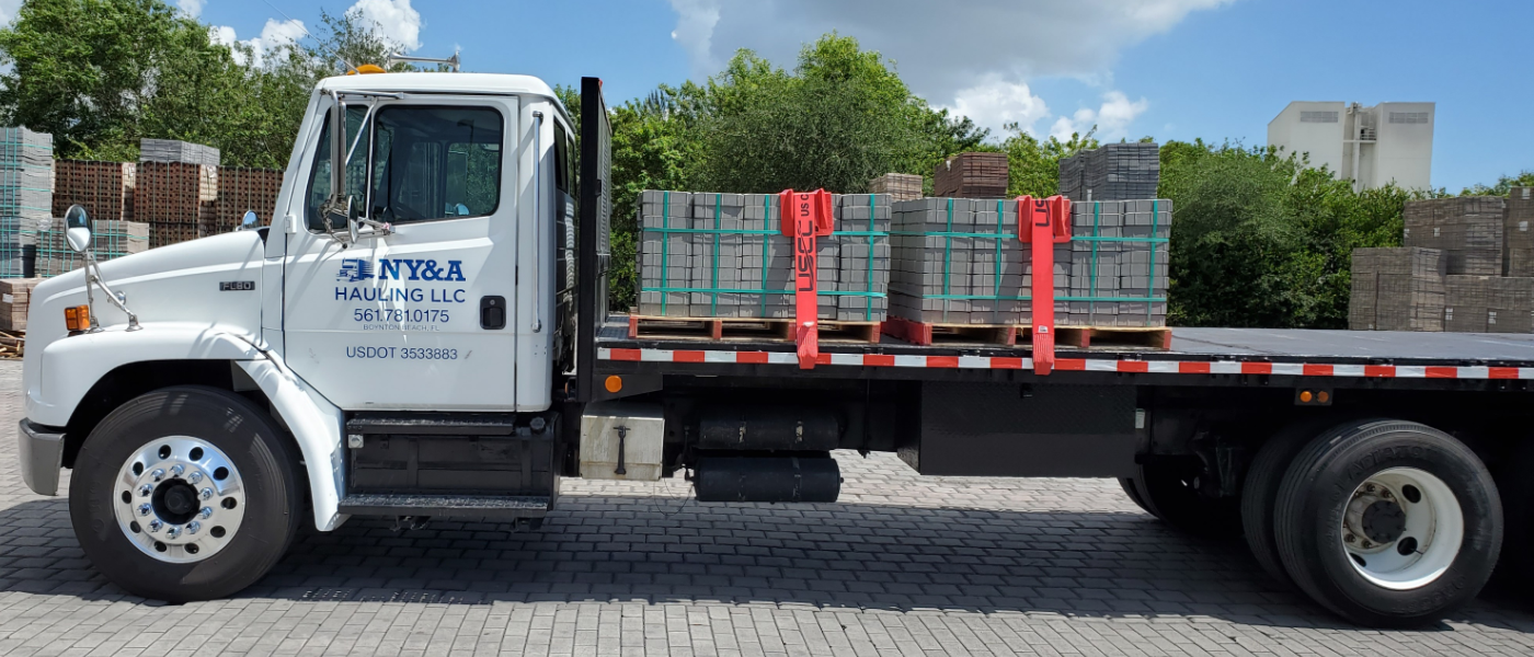 building material deliveries palm beach